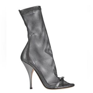 NWT Marco De Vincenzo Steel Gray Ankle Boots Size 11